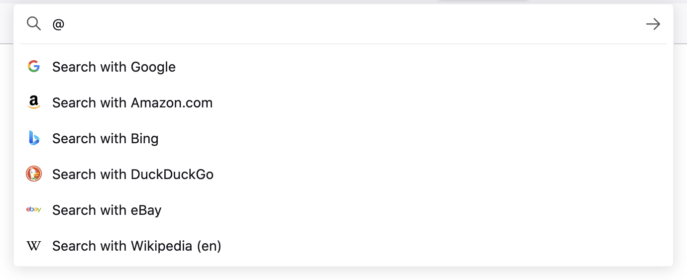Image of the view showing search offer results